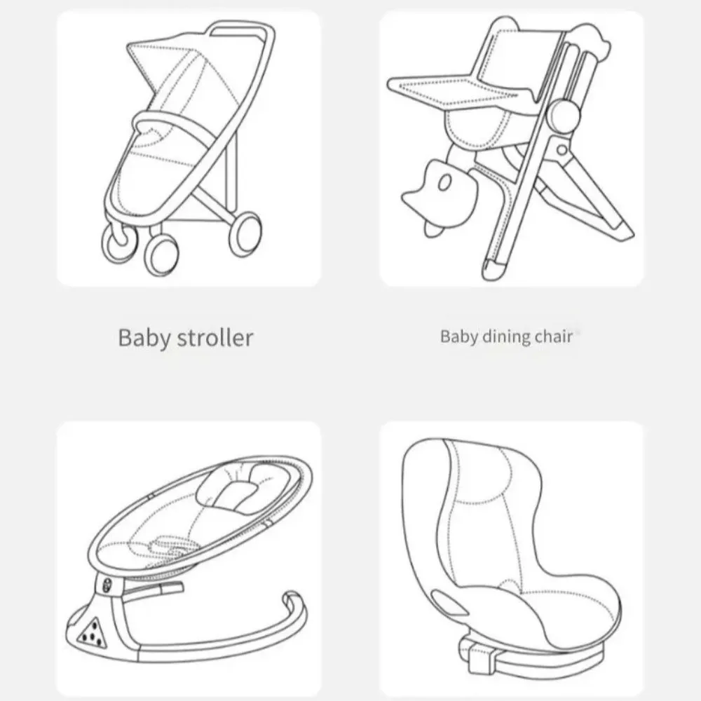 Alfombrilla refrescante Universal para cochecito de bebé, cojín suave y transpirable para cochecito de bebé, almohadilla de soporte multifuncional, alfombrilla para carrito para niños - imagen 3