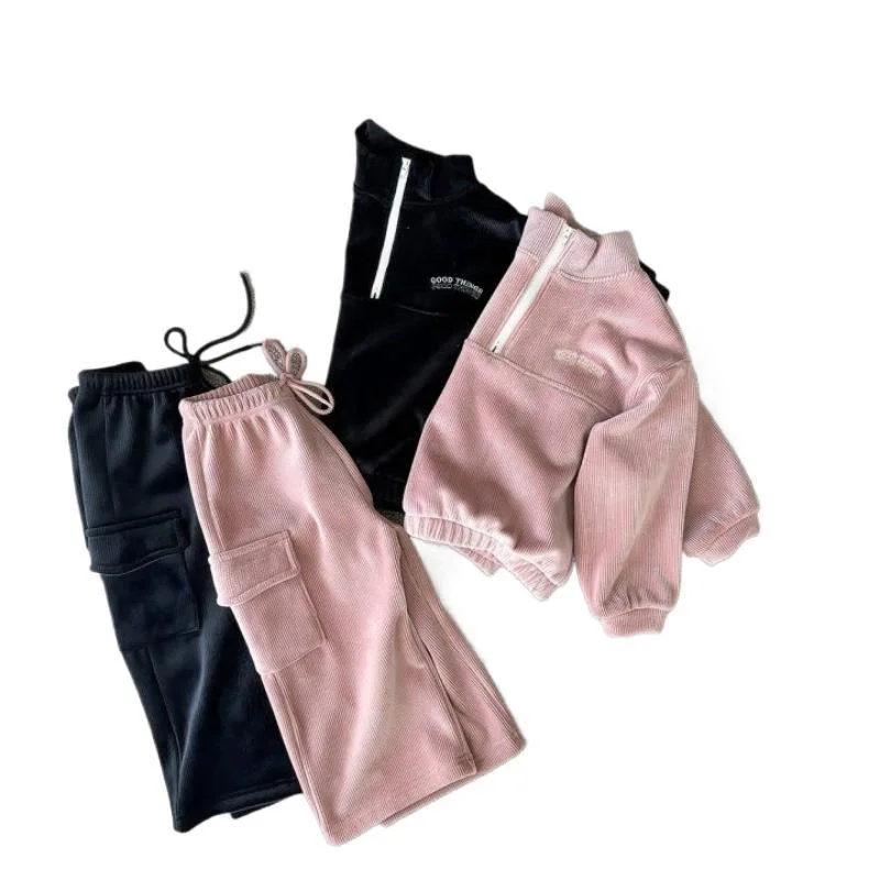Conjunto invierno niño: suéter manga larga y pantalón