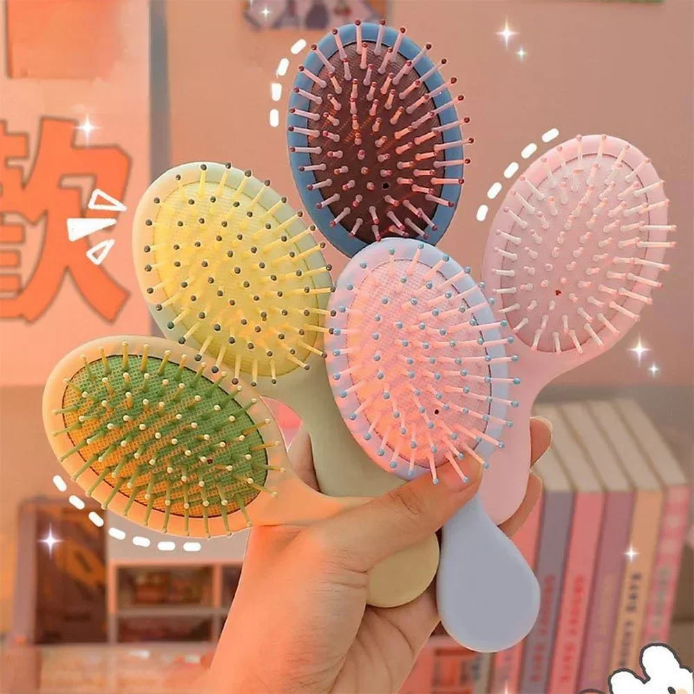 Peine infantil de madera para desenredar cabello rizado y húmedo - imagen 4