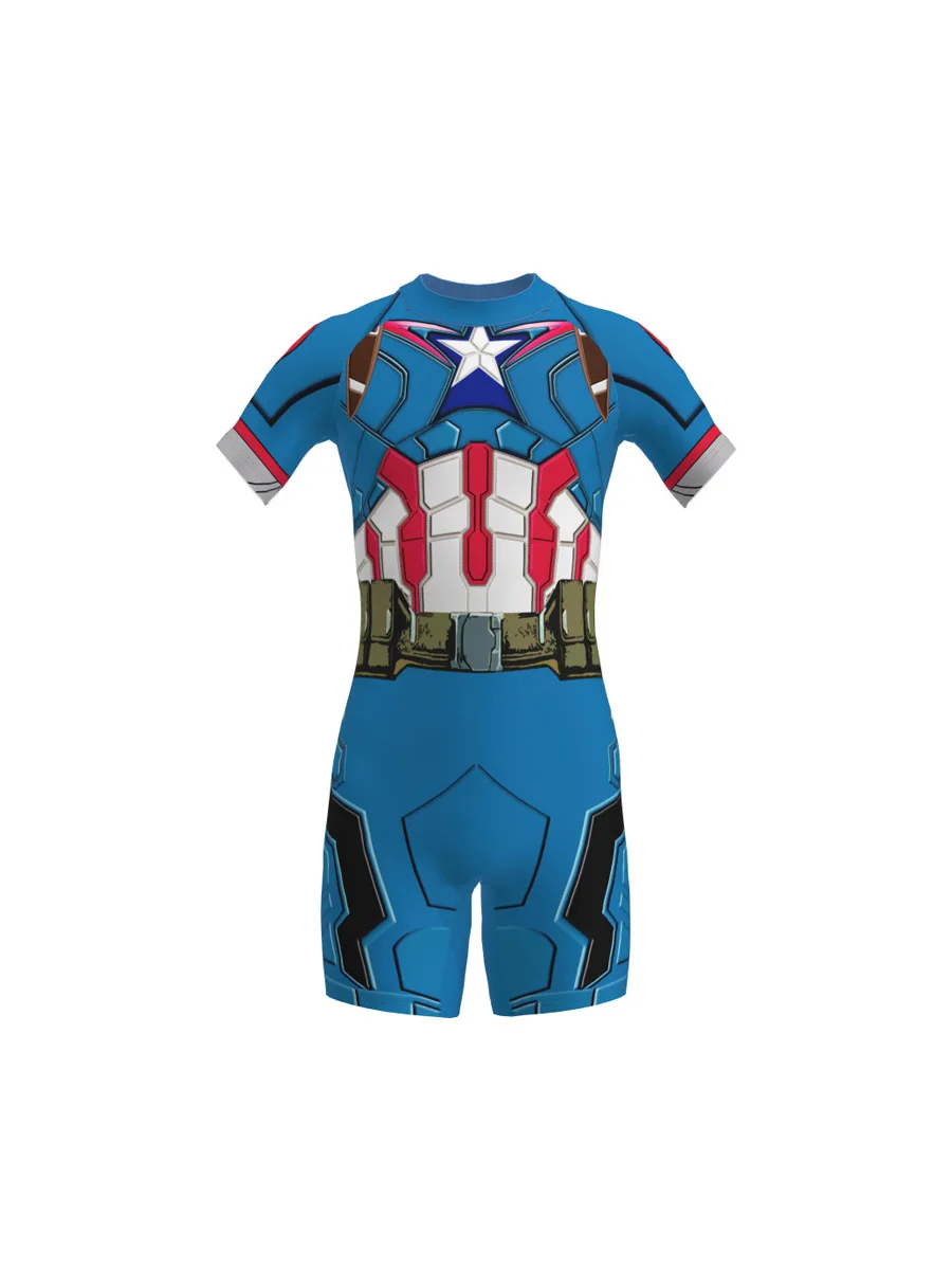 Miles Morales-traje de baño de superhéroe para niños, traje de baño de Spiderman, Peter Parker, Zentai, Spandex, lejos de casa, nuevo - imagen 3