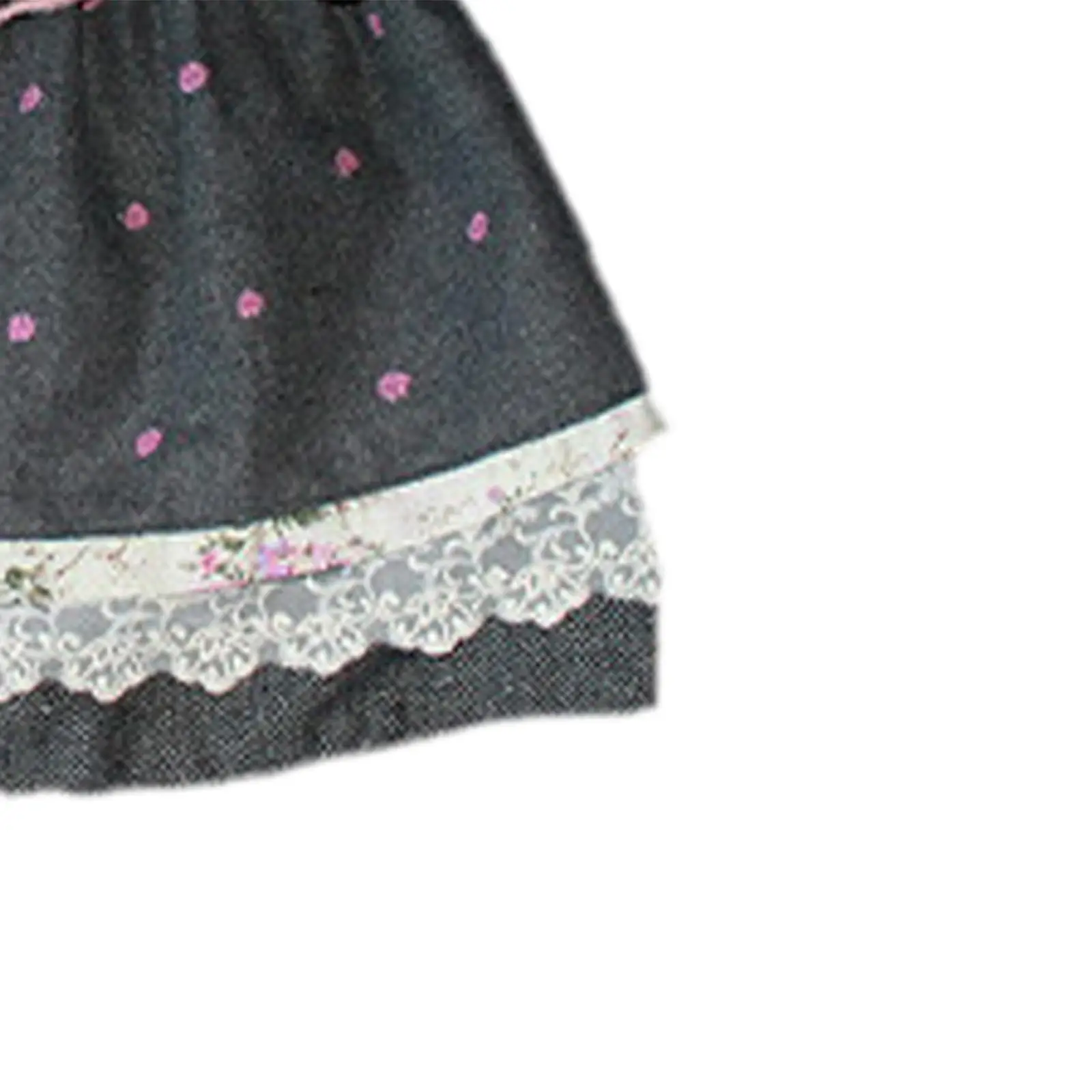 1/3 Girl Doll Dress Doll Clothing Educational Soft Doll Accessories Pendant Doll Stylish Costumes Outifit for 60cm-65cm Doll