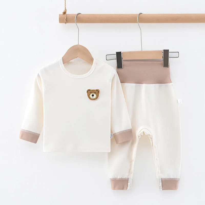 MILANCEL Pijamas para bebé de 0 a 2 años con camiseta y pantalón - imagen 5