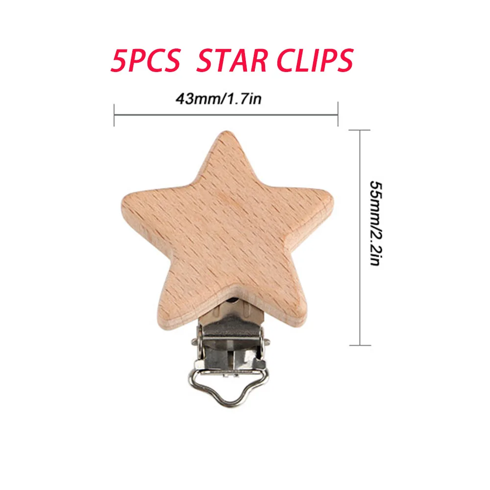5pcs Star clip