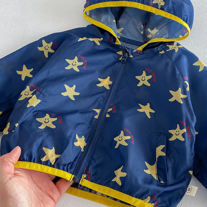 MILANCEL chaqueta con capucha estampada Sweet Star para niñas - imagen 5