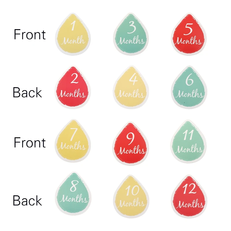 6pcs Water drop