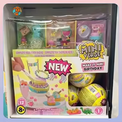 Mini Verse Make It Caja sorpresa de cumpleaños con figuras creativas