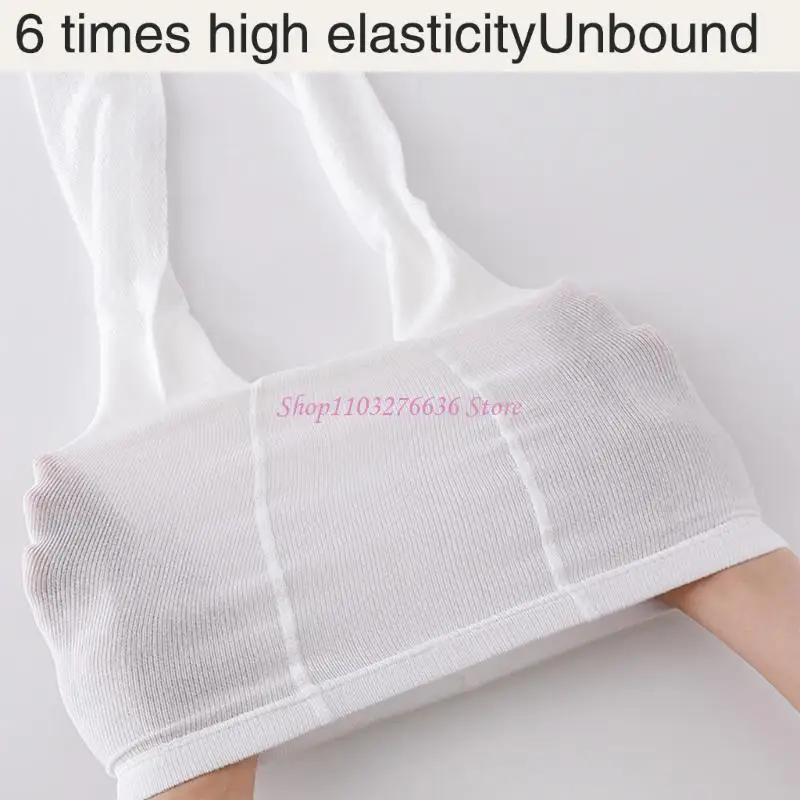 R6FD Pantalones largos informales algodón para niños pequeños, pantalones recortados, mallas para niños 6 meses a 8T - imagen 2