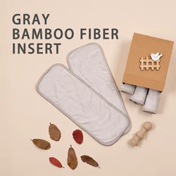 Kangobaby insertos absorbentes de bambú reutilizables para pañales