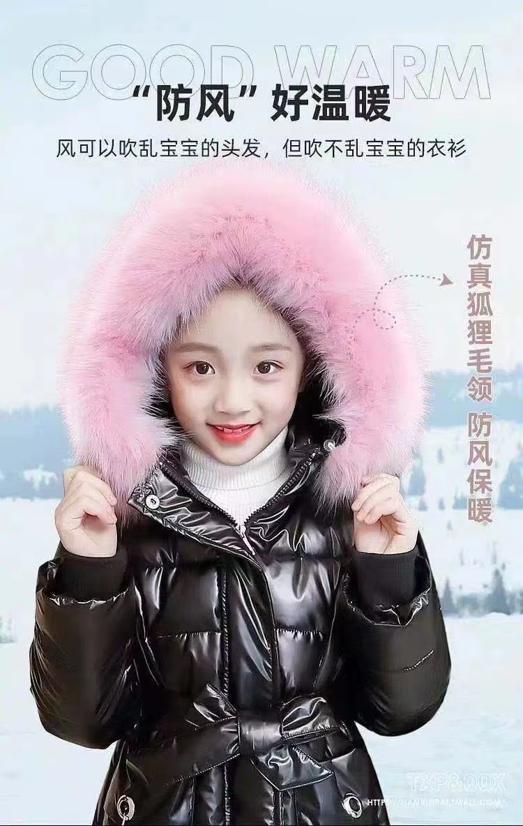 Chaqueta acolchada con capucha para niños – Abrigo de invierno - imagen 4