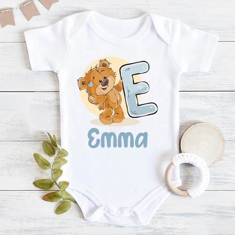 Body bebé recién nacido de oso personalizado, regalo original - imagen 4