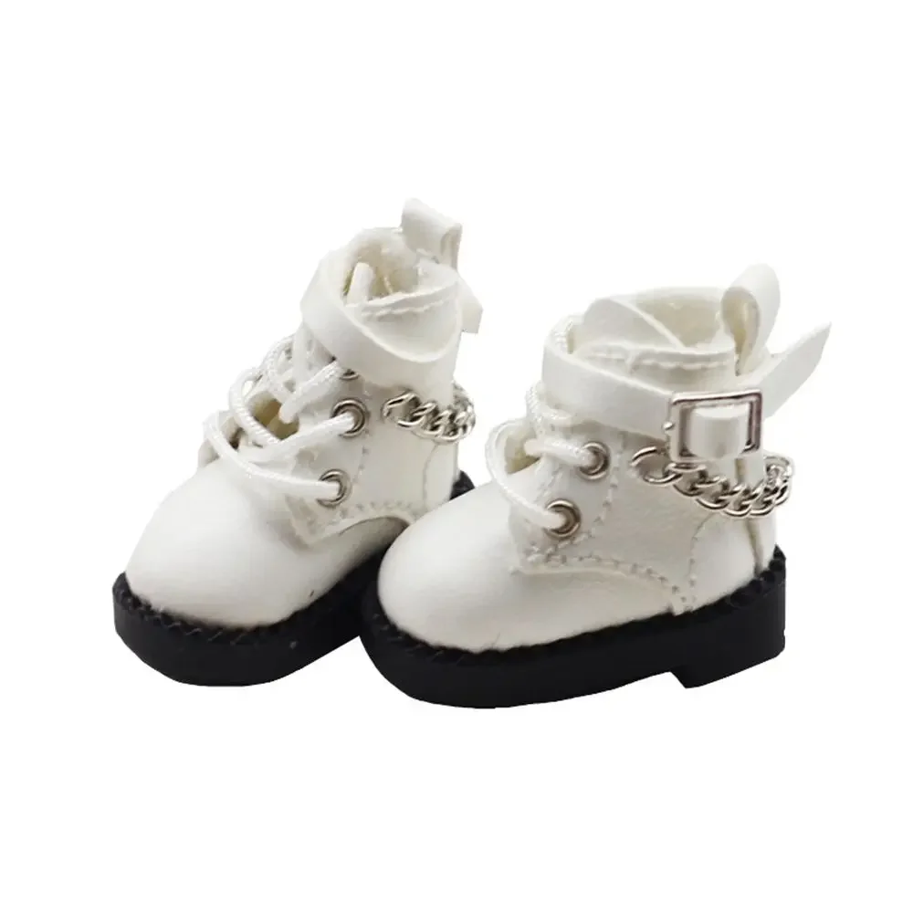 Botas de piel para muñecas – Zapatos informales artesanales unisex - imagen 3