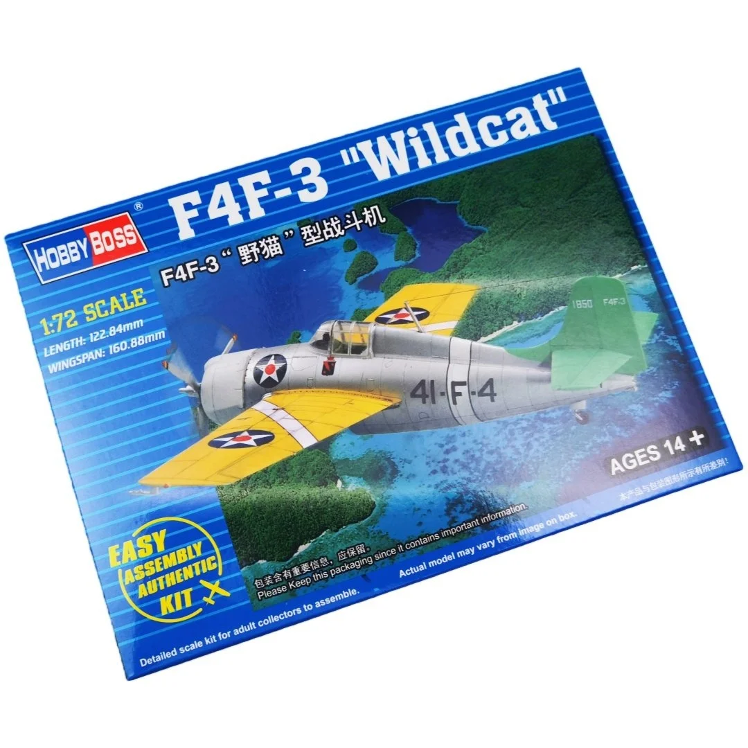 Trumpeter F4F-3 Wildcat maqueta de avión caza plástico para niños - imagen 2