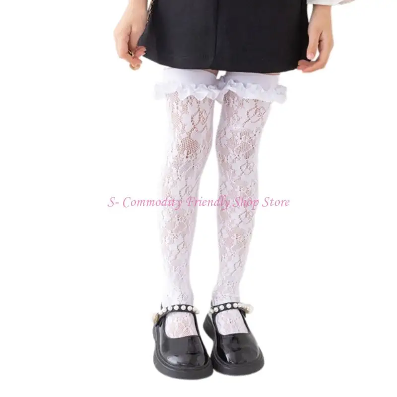 85ae sobre rodilla para calcetines nylon niñas activas fáciles combinar - imagen 2