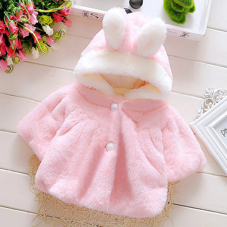 Chaqueta rosa con capucha y diseño coreano