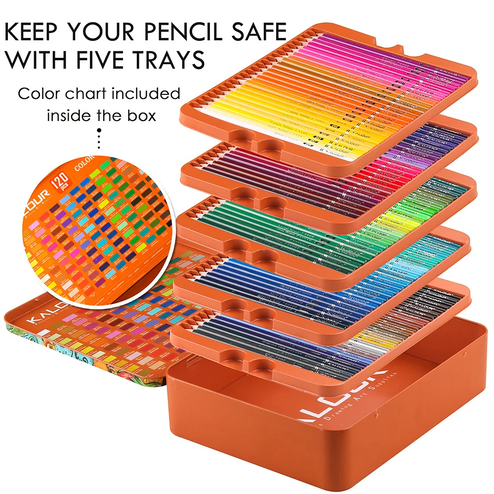 KALOUR lápices de colores para dibujo y boceto infantil - imagen 4