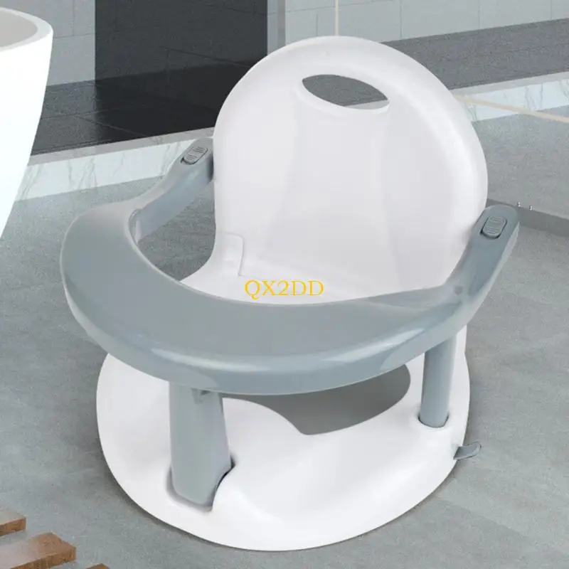 QX2D Taburete de ducha plegable para bebé – Banco baño antideslizante