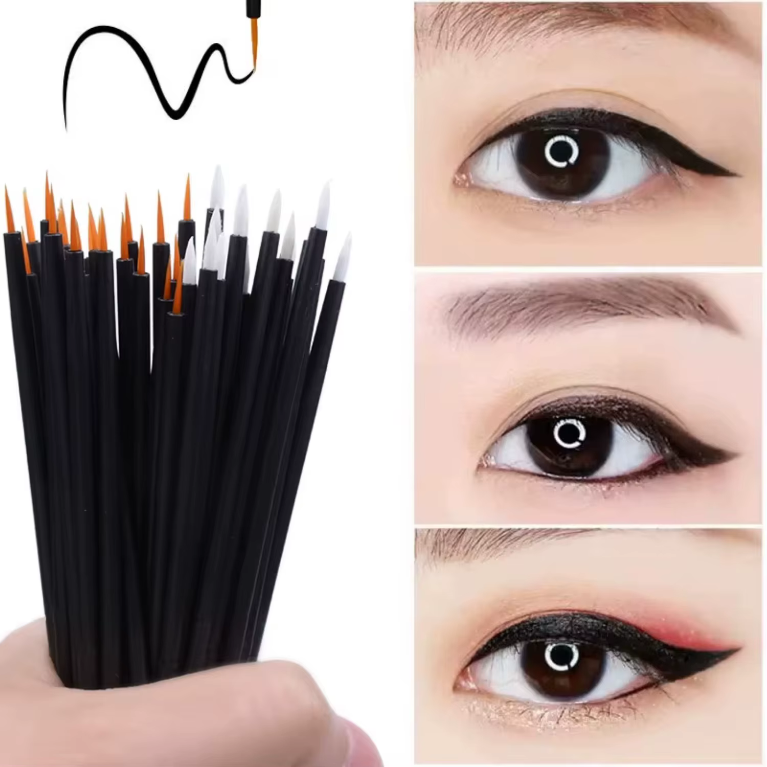Set de pinceles reutilizables y bolígrafos gel profesional para uñas - imagen 3