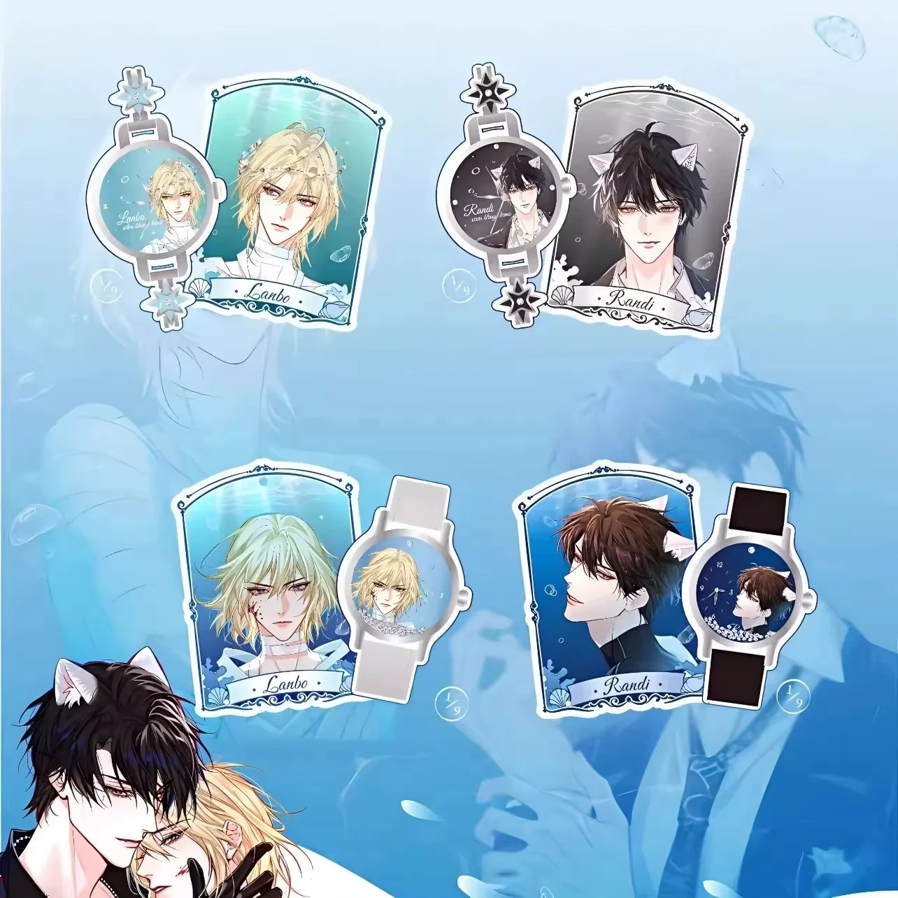 Caja sorpresa The Falling Merman Deep Sea Glow con reloj - imagen 5