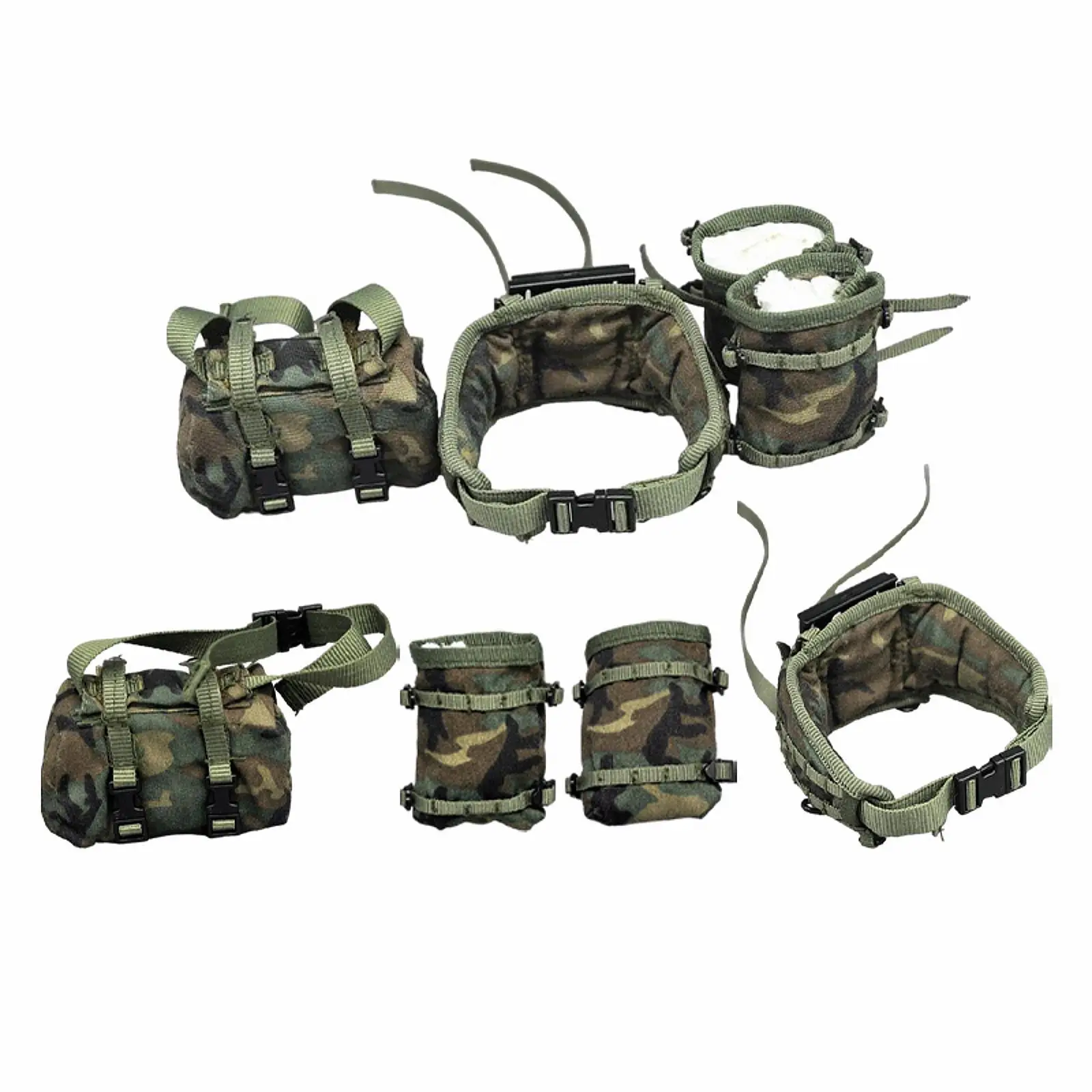 1/6 Action Figures Girdle Field Bag Model for 12inch Action Figures Costume