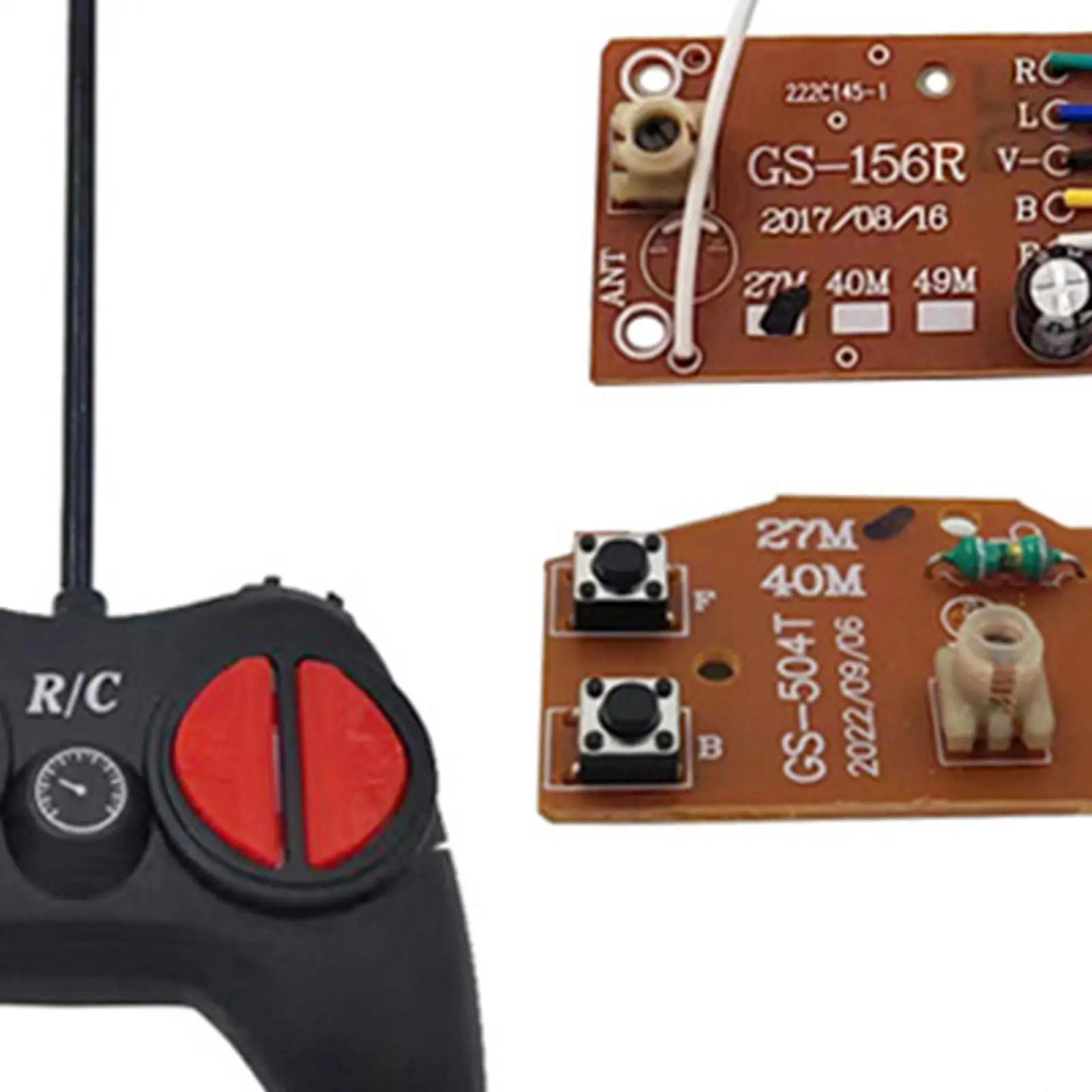 RC Transmitter and Receiver Board with Remote Control 2.4G for Vehicles RC Hobby Car Crawler Engineering Vehicle DIY Accessory