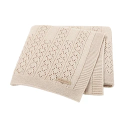 Manta reversible bebé de algodón suave para cochecito y moisés