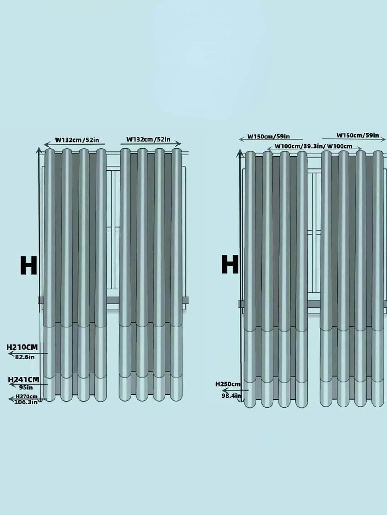 Cortinas de salón estilo princesa rosa de lujo claro 1 pieza - imagen 4