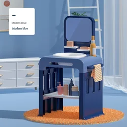 LazyChild Lavabo infantil regulable – Para cepillar dientes en infantil