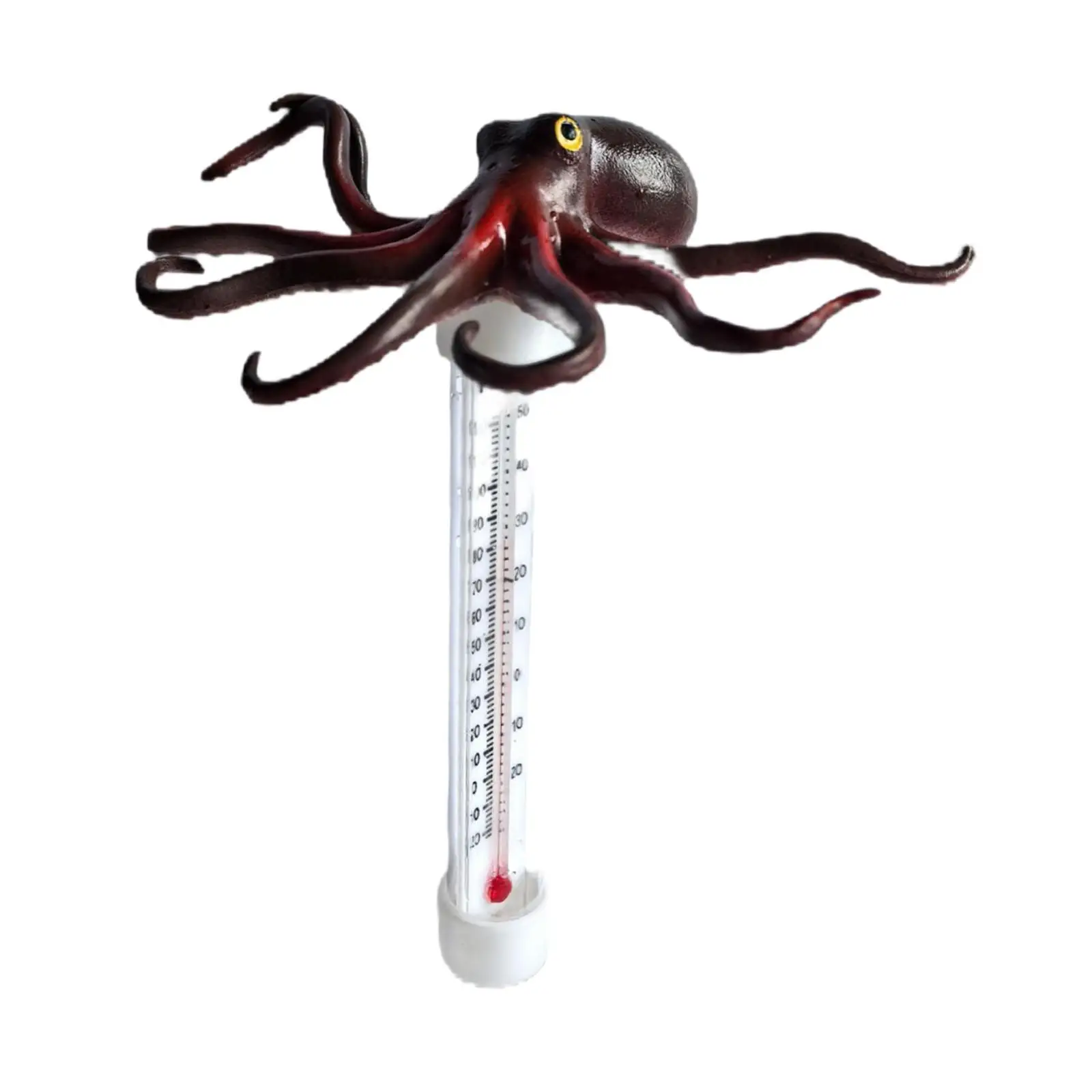 Floating Pool Thermometer with Large Display Analog Water Temperature Gauge