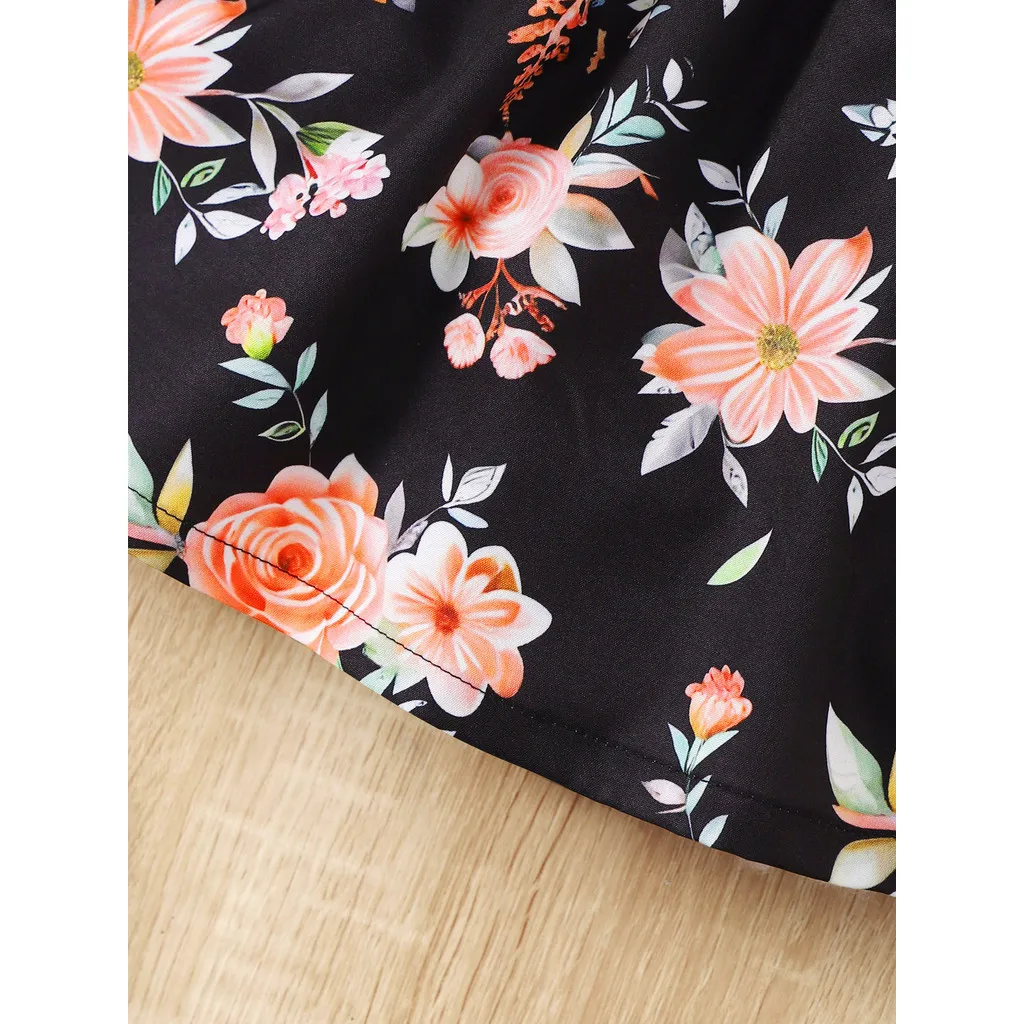 Vestido floral sin mangas para niña – Ideal verano y celebraciones - imagen 5