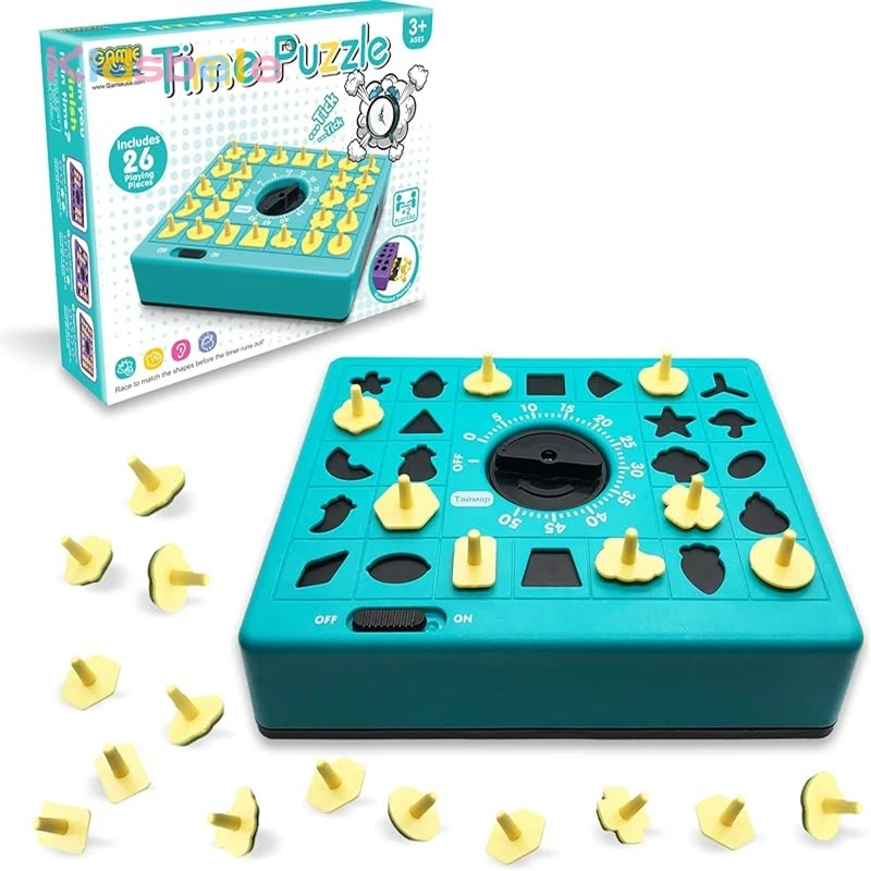 Rompecabezas emergente de formas para niños – Juego educativo preescolar