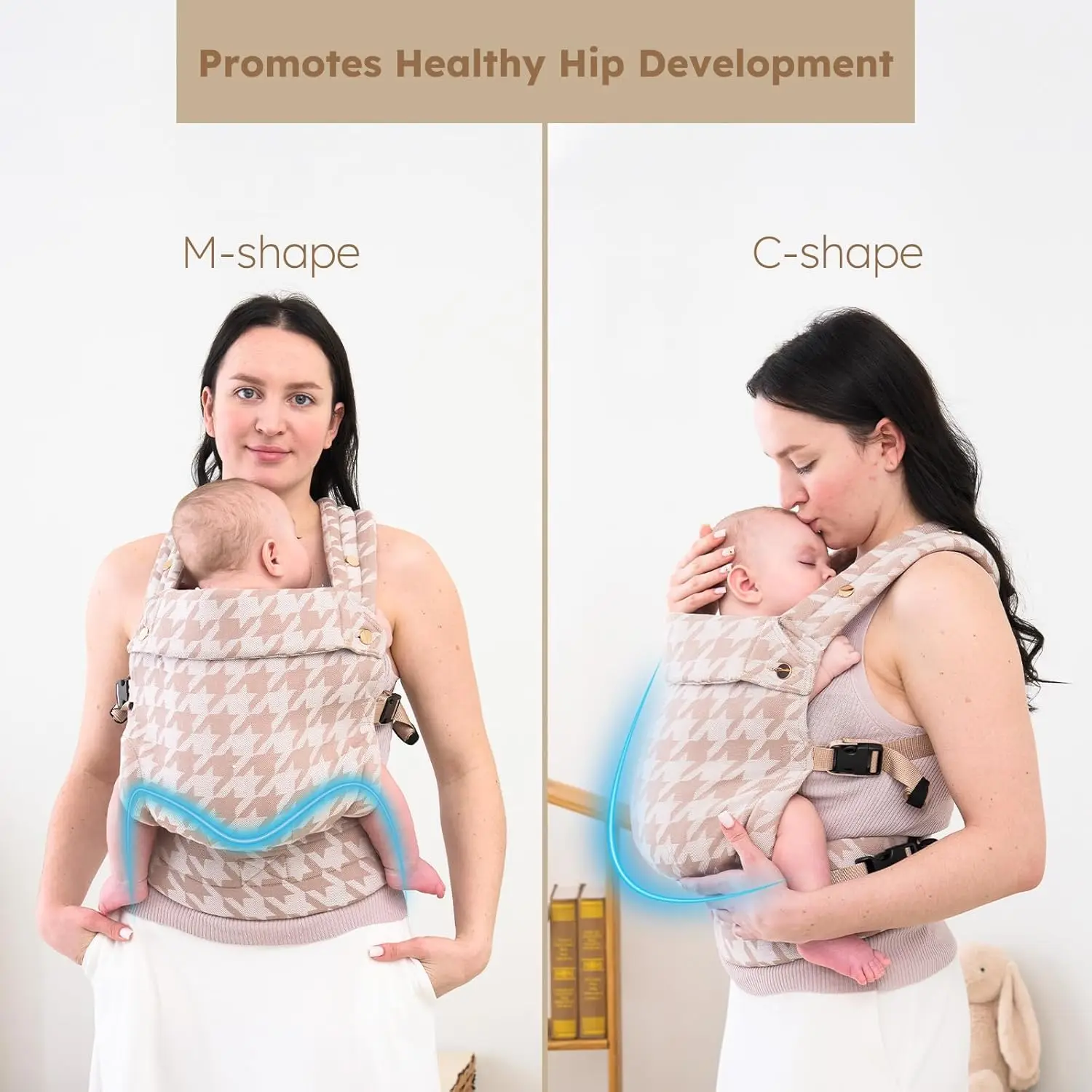 Mochila Portabebés para Recién Nacidos – Diseño Ergonómico - imagen 3
