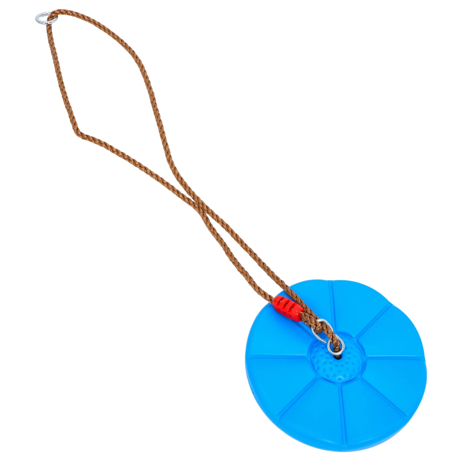 Columpio para patio de juegos, columpios al aire libre con pétalos de anís y estrella para niños, vuelo decorativo azul para niños - imagen 2