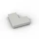 500pcs light grey