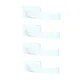 4pcs white