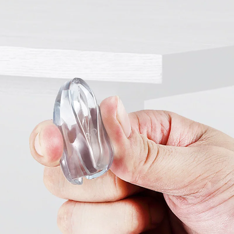 Protectores de esquinas en silicona transparente antigolpes para bebés - imagen 4