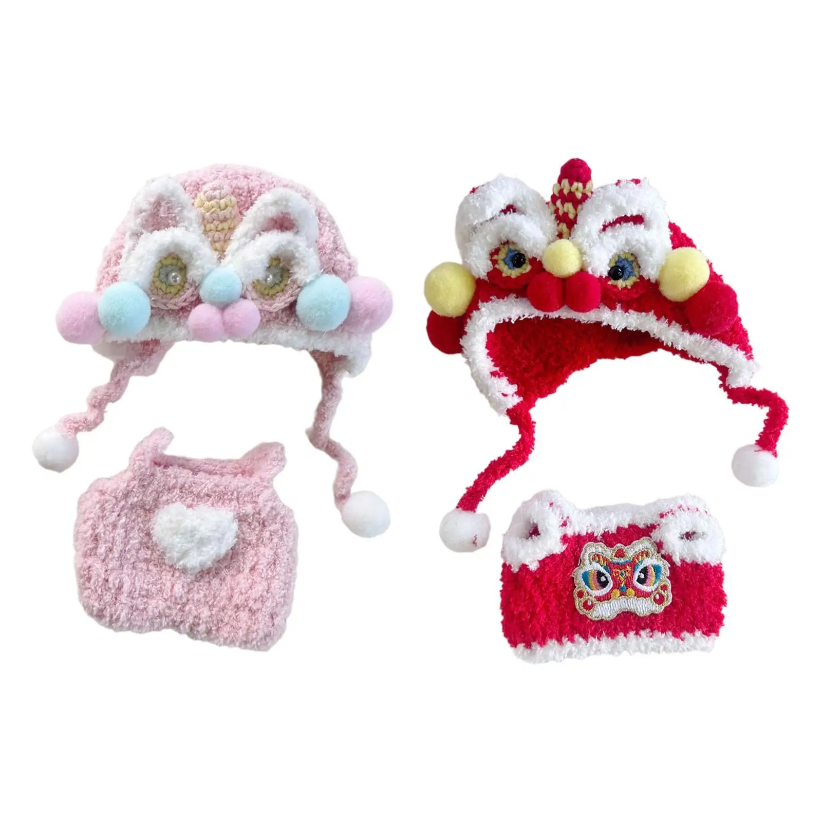 Doll Clothes Doll Cos Accessory DIY for Kids Birthday Gift Doll Outfit Dress up for 5.91'' Doll Imagination Coordination