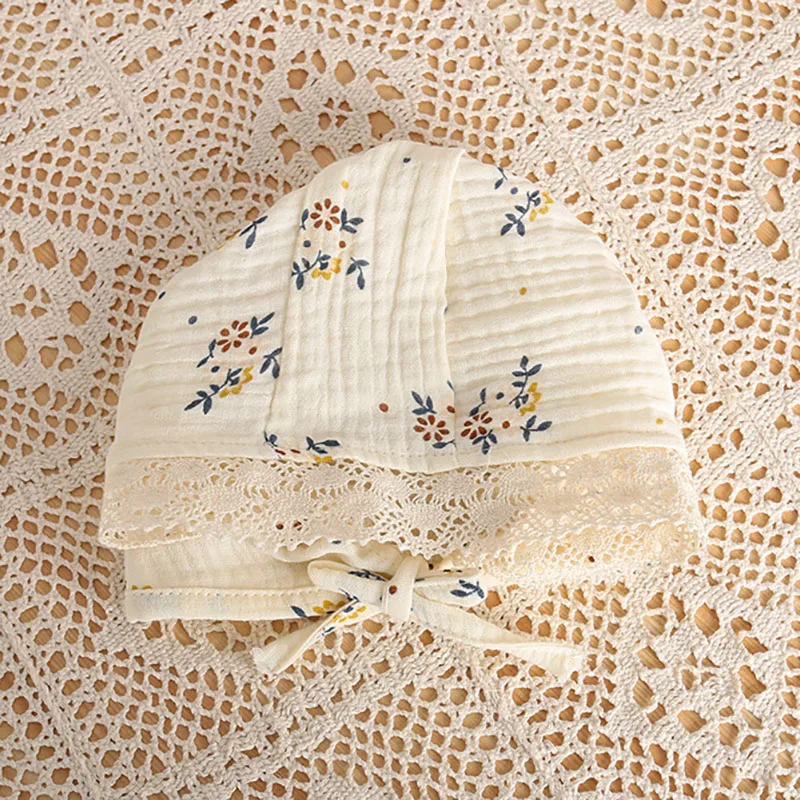 Milangel-body de manga larga para bebé, ropa de una pieza con cuello de encaje, traje Floral, novedad de otoño, 2024 - imagen 4