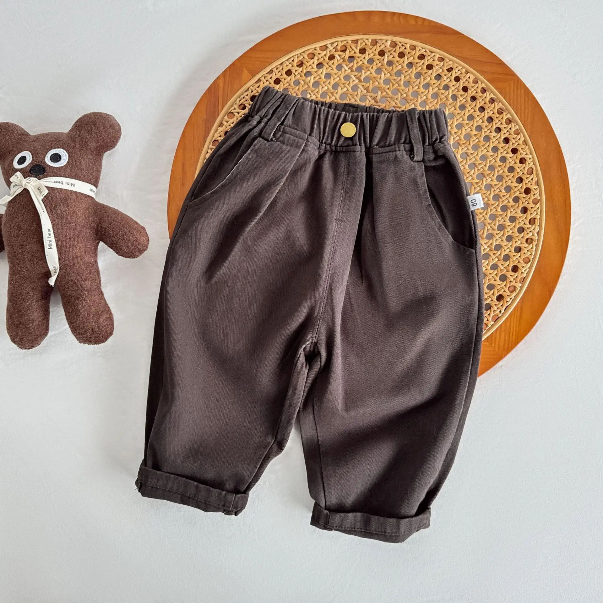 Pantalones de algodón orgánico para niños – Suaves y transpirables - imagen 5