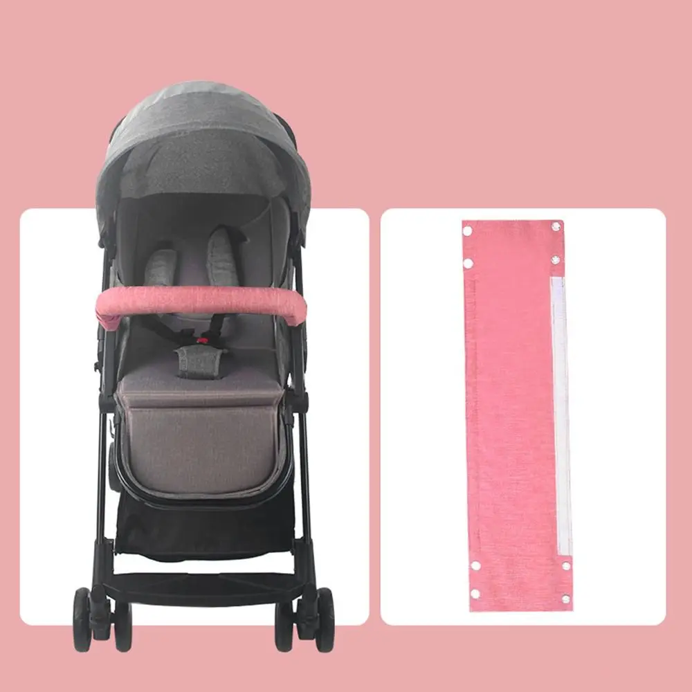 NUEVA cubierta de manija de cochecito a prueba de polvo cubierta de manillar de cochecito lavable Universal cubierta de barra de cochecito transpirable cochecito - imagen 2