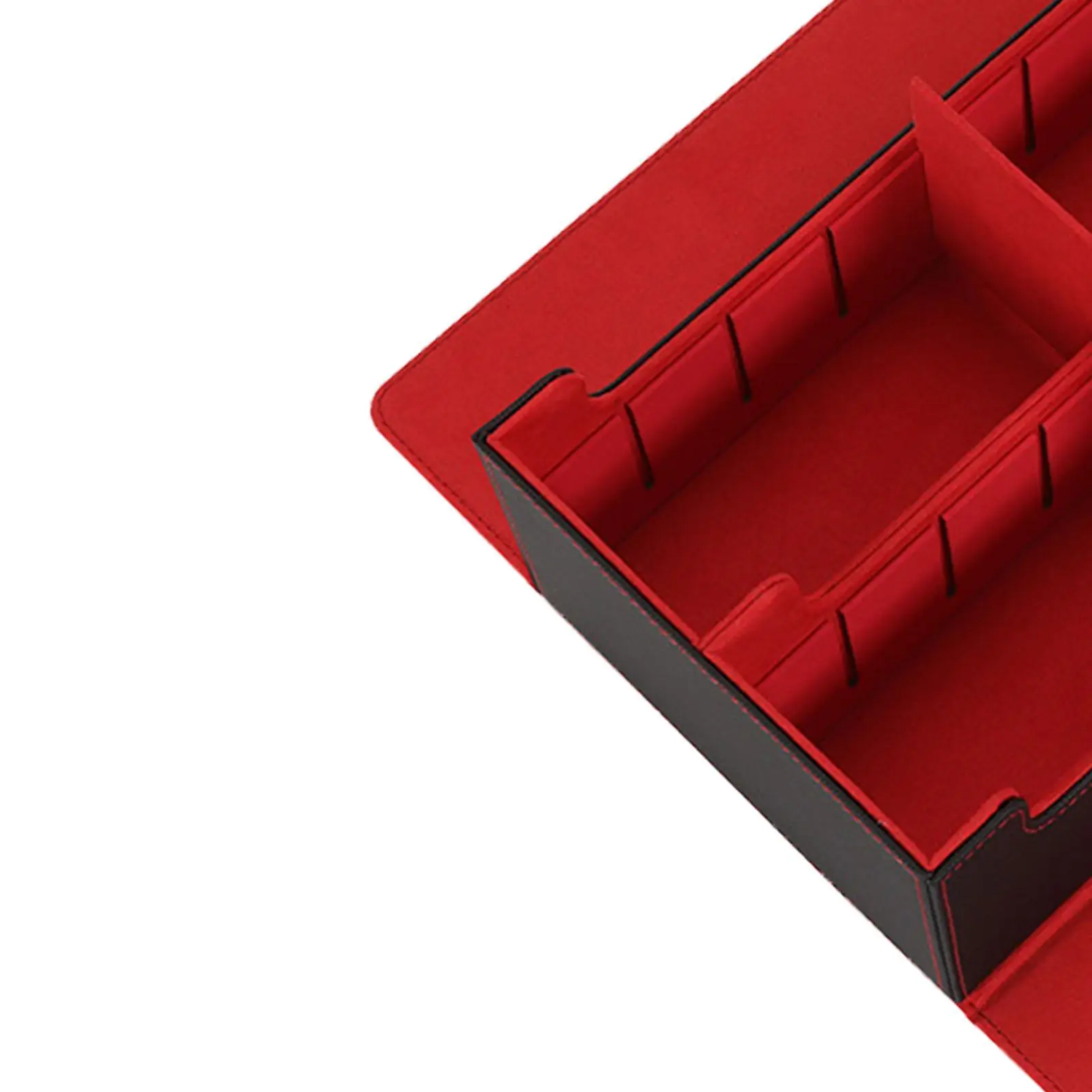 Trading Card Deck Box PU Leather Can Holds 910+ Cards Standard Container