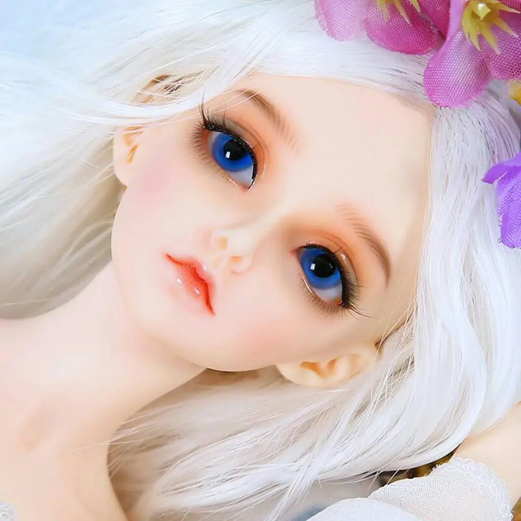 Ojos de vidrio realistas para muñecas Blythe y BJD – 6 mm