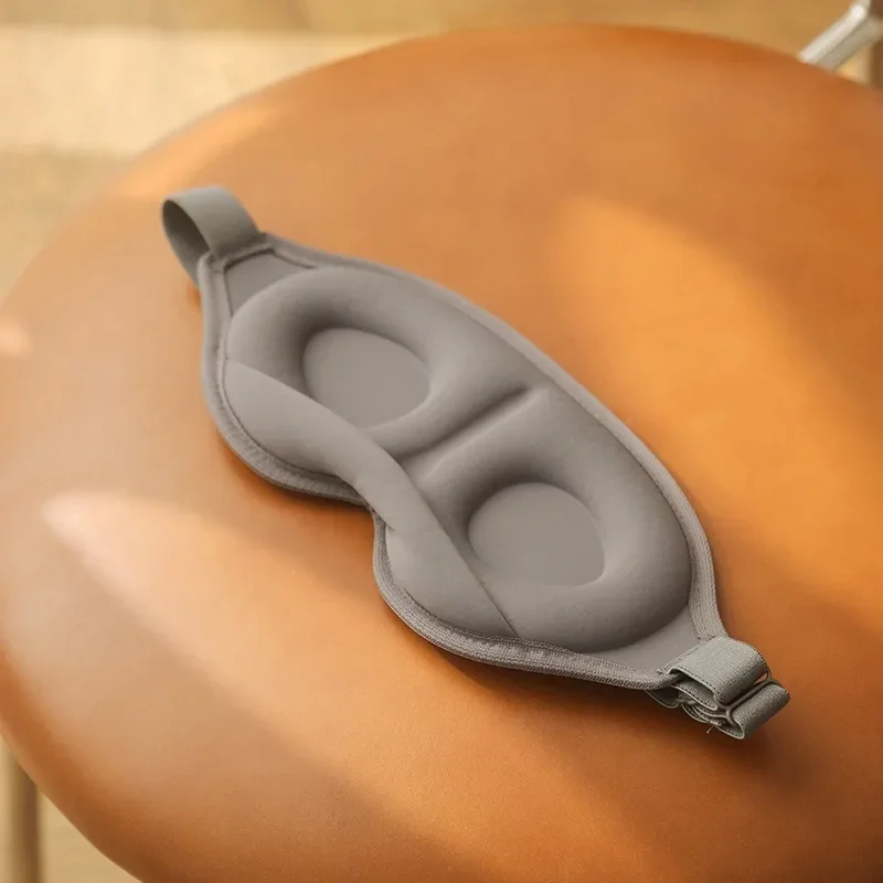 Mascarilla para ojos simplificada 3D para dormir y sombrilla, para aliviar la fatiga, transpirable, sin presión, para el almuerzo, cápsula espacial para dormir - imagen 2