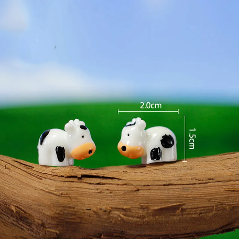 Estatua decorativa de vaca para jardín infantil - imagen 5
