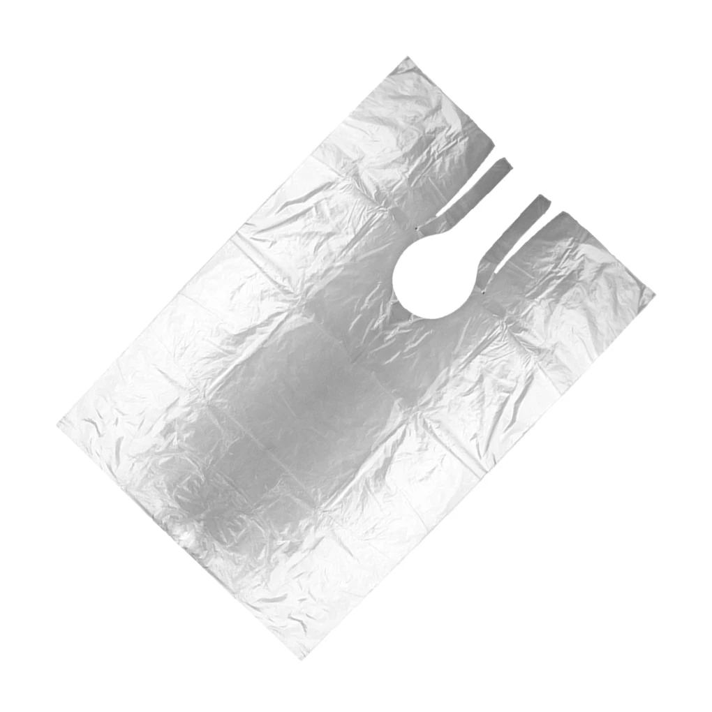 Capa de peluquería desplegada