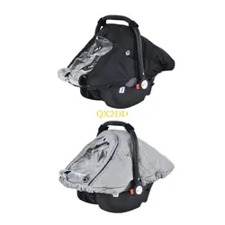 QX2D Funda impermeable para bebé con cremallera multiusos