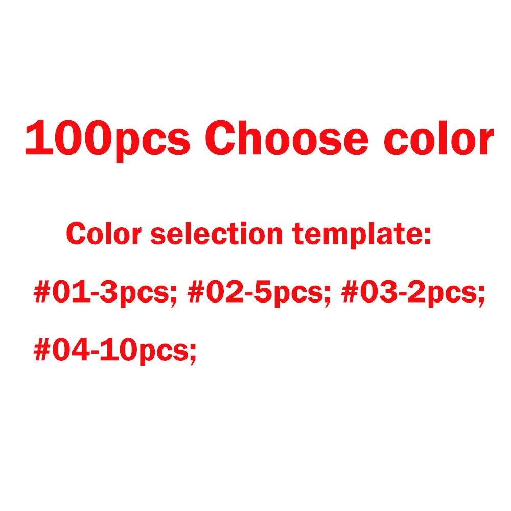 100pcs Choose color