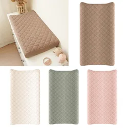 Funda cambiador impermeable de muselina acolchada para bebé
