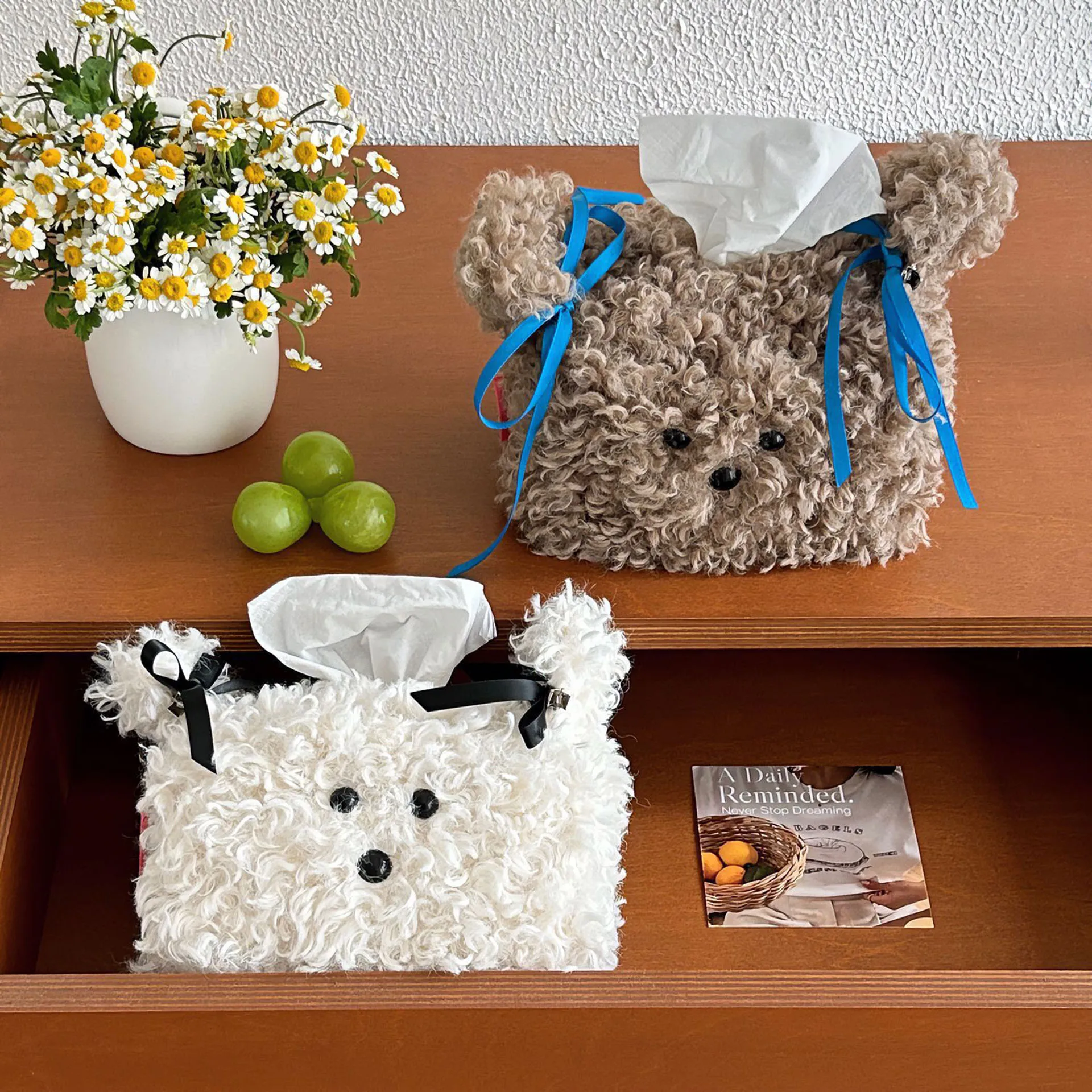 Caja servilletas con print de perro para niño – Estilo nórdico - imagen 5