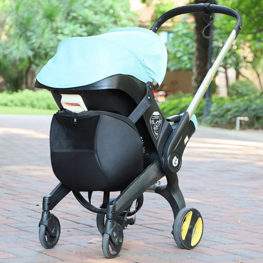 Bolsa de almacenamiento para asiento de coche de bebé, bolsa de compras compatible con cochecito Doona, mochila de hombro, accesorios de cochecito de bebé de viaje - imagen 3