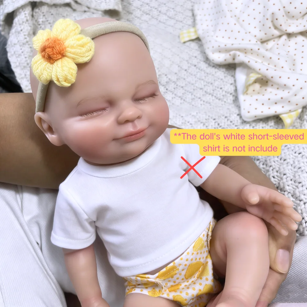 Muñeca reborn de silicona Chubby Hayley Mini – Regalo niña - imagen 4